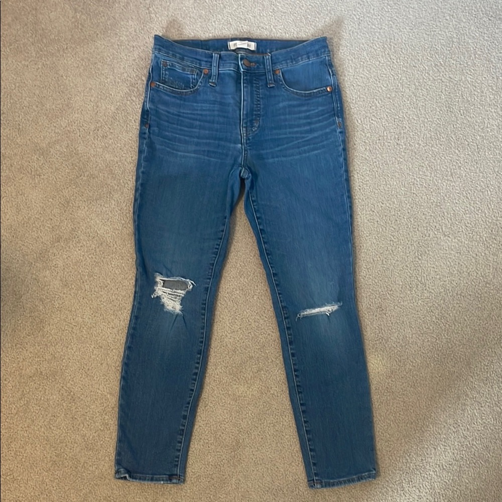 Madewell 9” High-Rise Skinny Crop Size 27